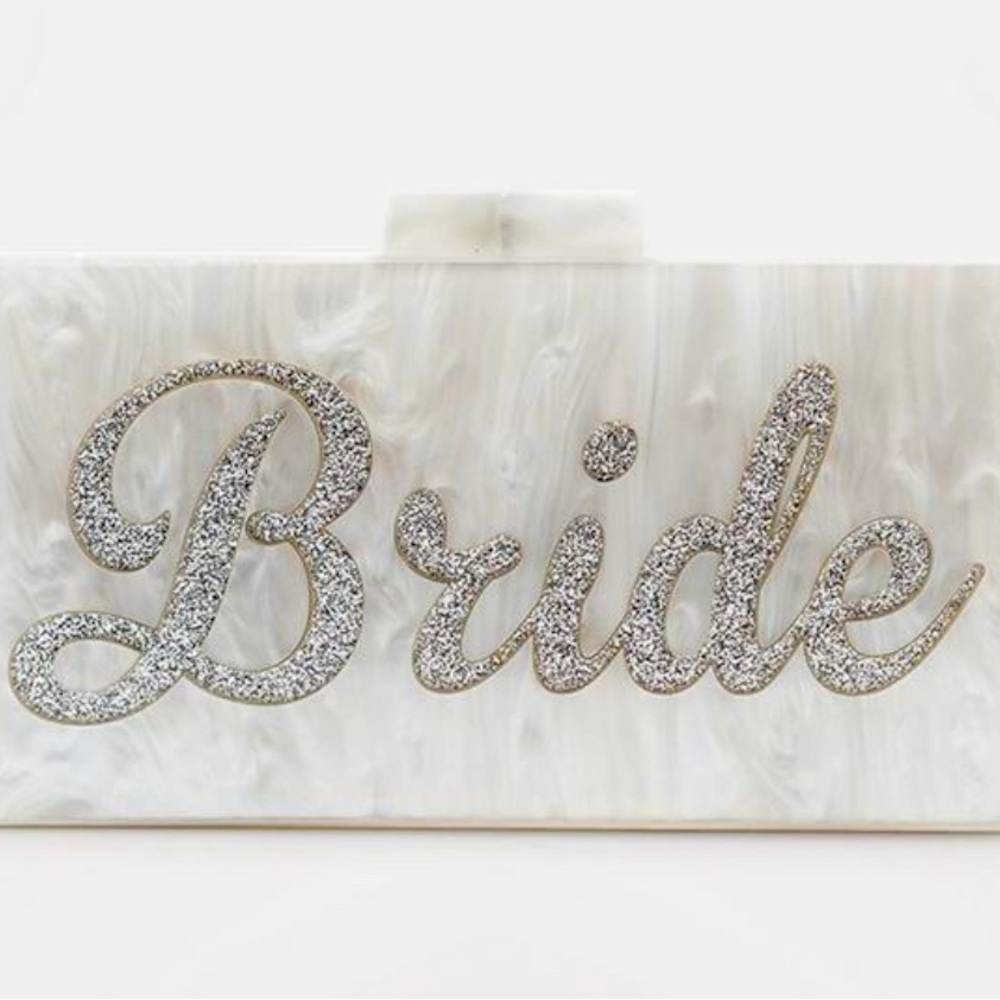 Mother of Pearl Bride Bag